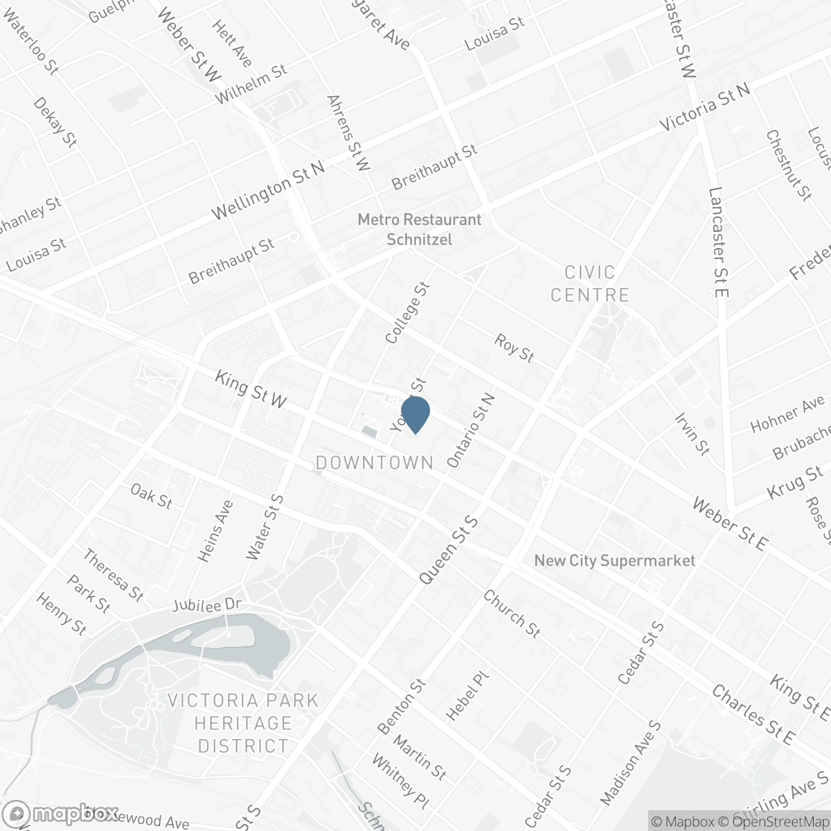 902 - 85 DUKE STREET, Kitchener, Ontario N2H 0B7
